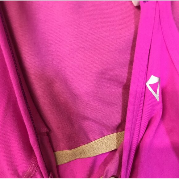 EUC Ivivva By Lululemon Sz 14 Girls Tank Top Strappy Racerback Built In Support - Picture 5 of 5